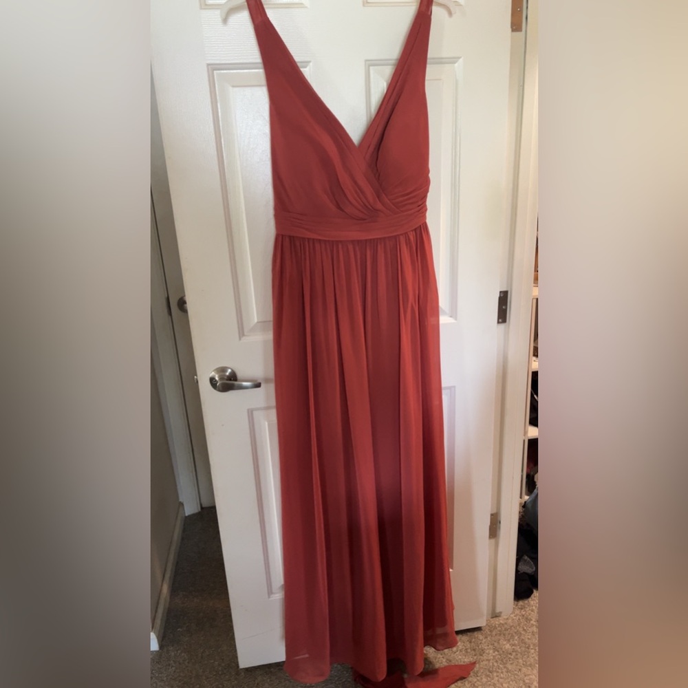 Azazie Coral Wedding Dress